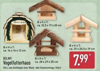 Aldi Nord BELAVI Vogelfutterhaus Angebot