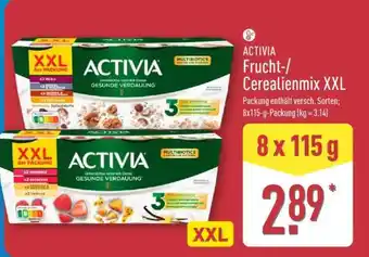 Aldi Nord ACTIVIA Frucht-/Cerealienmix XXL Angebot