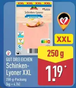 Aldi Nord GUT DREI EICHEN Schinken-Lyoner XXL Angebot