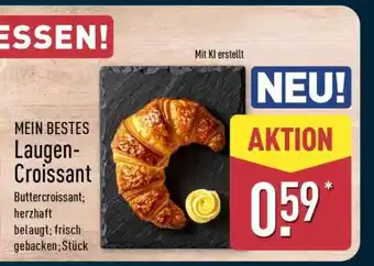 Aldi Nord MEIN BESTES Laugen-Croissant Angebot