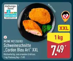 Aldi Nord Schweineschnitte „Cordon-Bleu-Art“ XXL Angebot