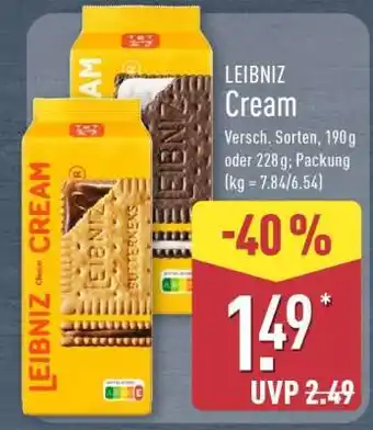 Aldi Nord LEIBNIZ Cream Angebot