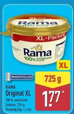 Aldi Nord RAMA Original XL Angebot