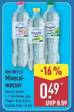 Aldi Nord Rheinfels Mineralwasser Angebot