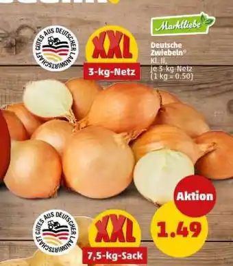 PENNY Deutsche Zwiebeln Angebot