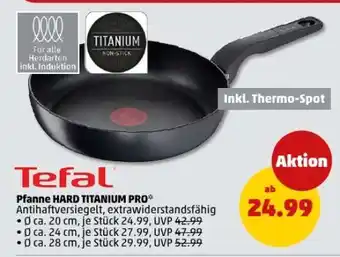 PENNY Pfanne HARD TITANIUM PRO Angebot