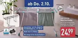 Aldi Nord HOME CREATION Wäscheständer Angebot