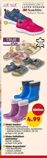 PENNY Kinder-Regenstiefel Angebot