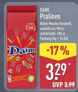 Aldi Nord Daim Pralinen Angebot