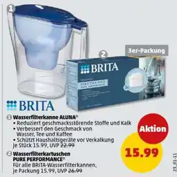 PENNY Wasserfilterkartuschen PURE PERFORMANCE Angebot