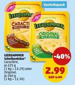 PENNY LEERDAMMER Scheibenkäse Angebot