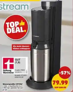 PENNY Wassersprudler CRYSTAL Angebot