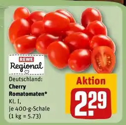 REWE Cherry Romatomaten Angebot