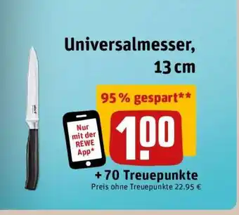 REWE Universalmesser, 13 cm Angebot