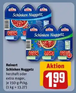 REWE Reinert Schinken Nuggetz Angebot