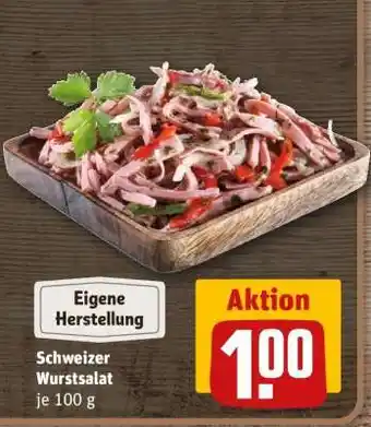 REWE Schweizer Wurstsalat Angebot