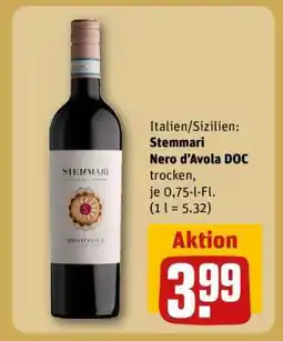 REWE Stemmari Nero d’Avola DOC Angebot