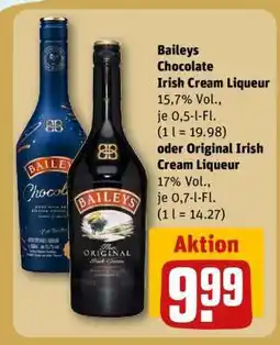 REWE Baileys Chocolate Irish Cream Liqueur oder Original Irish Cream Liqueur Angebot