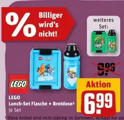 REWE LEGO Lunch-Set Flasche + Brotdose Angebot