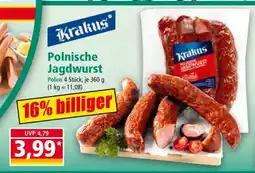 Norma Polnische Jagdwurst Angebot