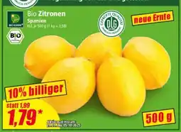 Norma Bio-Zitronen Angebot