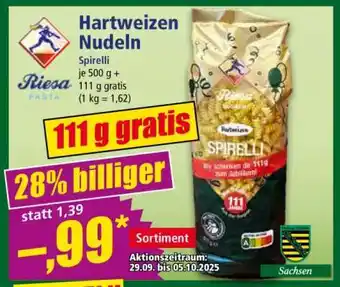 Norma Hartweizen Nudeln Angebot