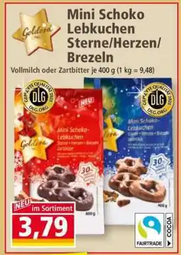 Norma Mini Schoko Lebkuchen Sterne/Herzen/Brezeln Angebot