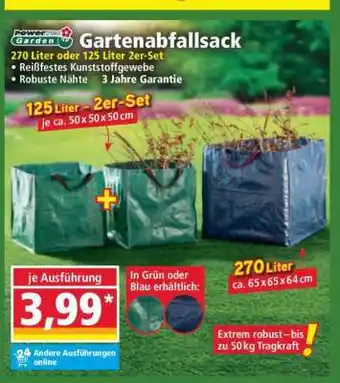 Norma Gartenabfallsack Angebot