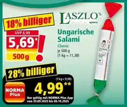Norma Ungarische Salami Angebot