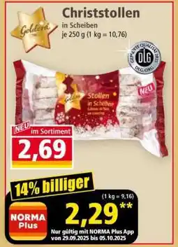 Norma Christstollen Angebot