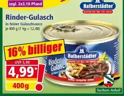 Norma Rinder-Gulasch Angebot