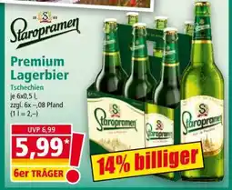 Norma Staropramen Premium Lagerbier Angebot