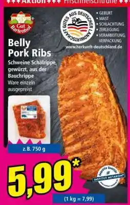 Norma Belly Pork Ribs Angebot