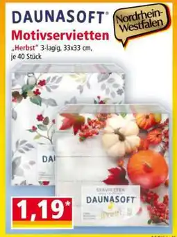Norma DAUNASOFT Motivservietten Angebot