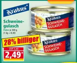 Norma Schweine-Gulasch Angebot