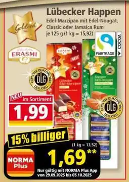 Norma Lübecker Happen Angebot