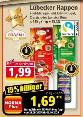 Norma Lübecker Happen Angebot