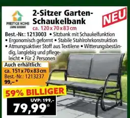 Norma 2-Sitzer Garten-Schaukelbank Angebot