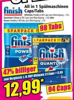 Norma All in 1 Spülmaschinen Caps/Tabs Angebot