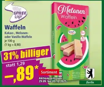 Norma Waffeln Angebot
