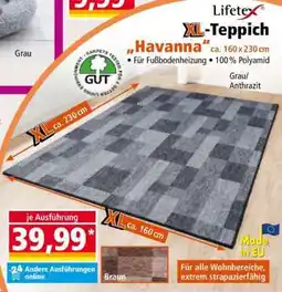Norma XL-Teppich „Havanna“ Angebot