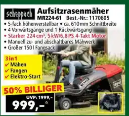 Norma Aufsitzrasenmäher Angebot