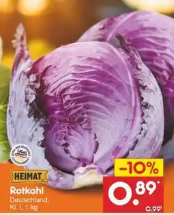 Netto Marken-Discount Rotkohl Angebot