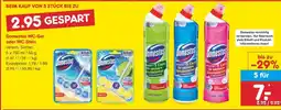 Netto Marken-Discount Domestos WC-Gel oder WC-Stein Angebot