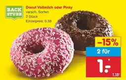 Netto Marken-Discount Donut Vollmilch oder Pinky Angebot