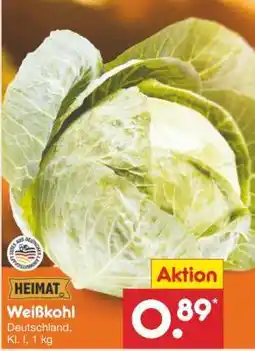 Netto Marken-Discount Weißkohl Angebot