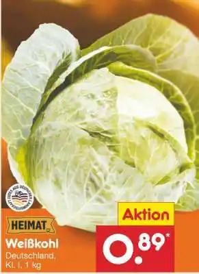 Netto Marken-Discount Weißkohl Angebot