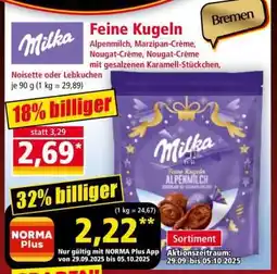 Norma Feine Kugeln Angebot