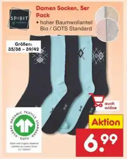 Netto Marken-Discount Damen Socken, 5er Pack Angebot
