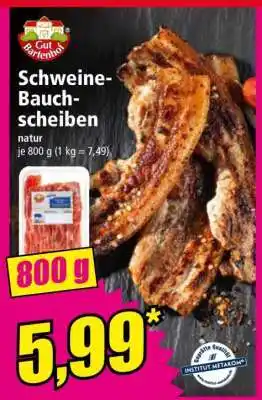 Norma Schweine-Bauchscheiben Angebot